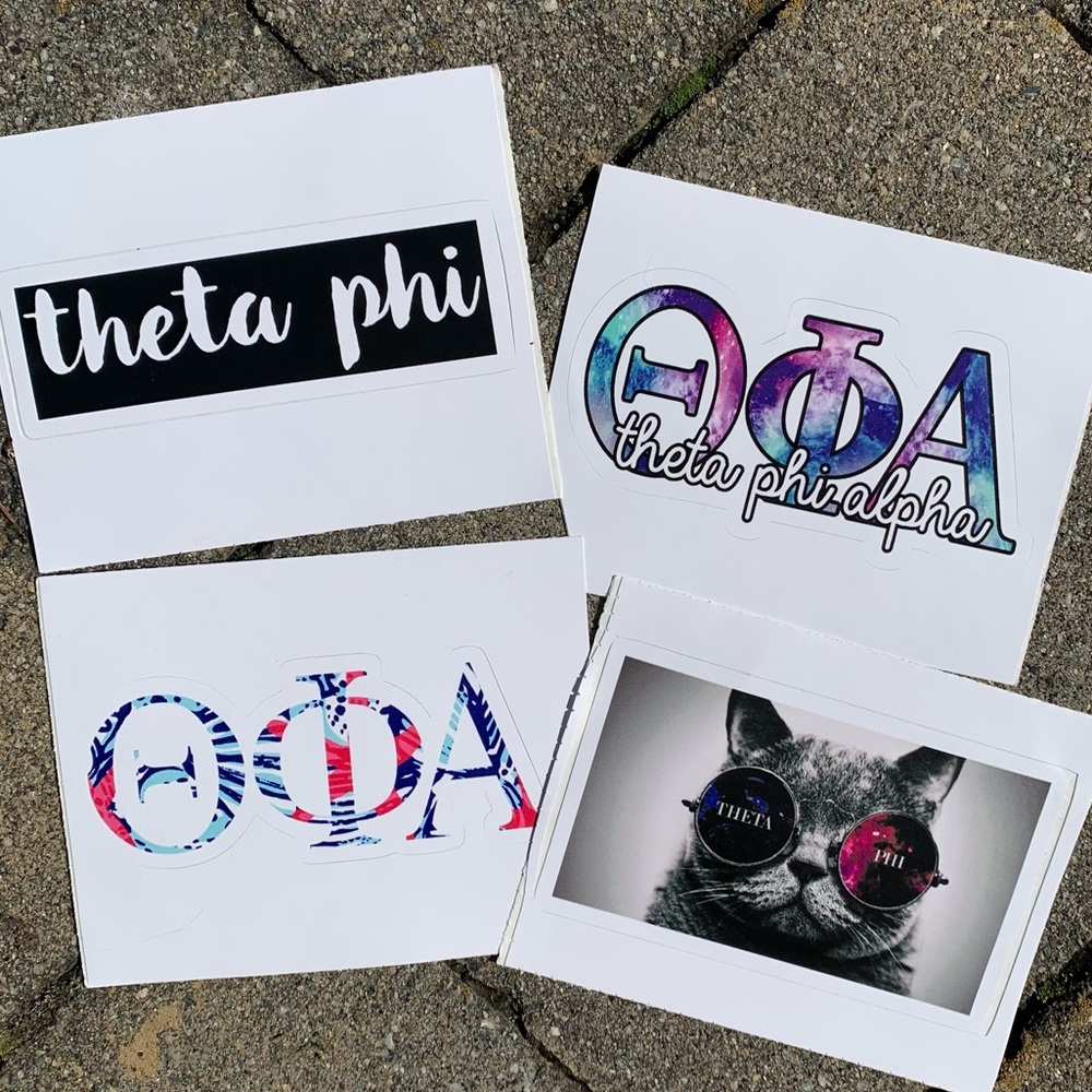 THETA PHI ALPHA Stickers